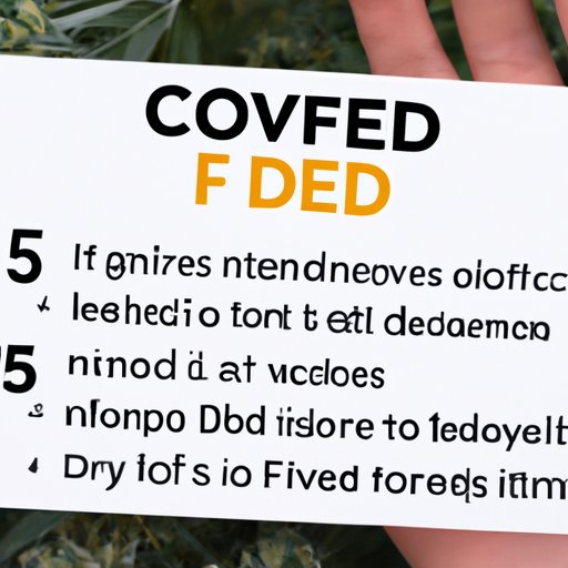 Five CBD: The Current Legal Status and How it Affects You