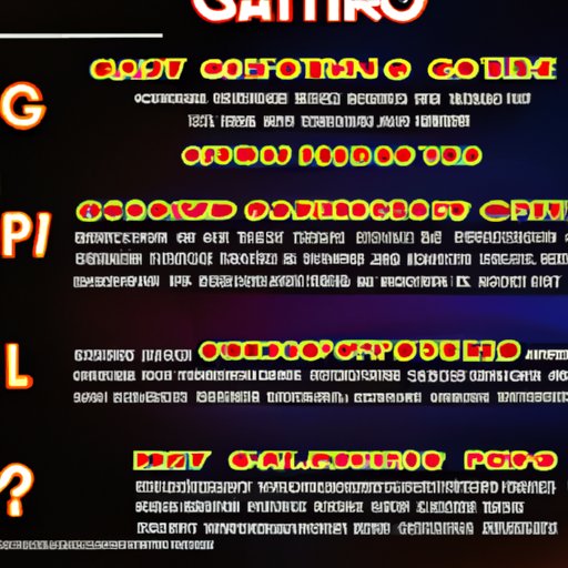 Information About Different Gaming Options Available at the Casino