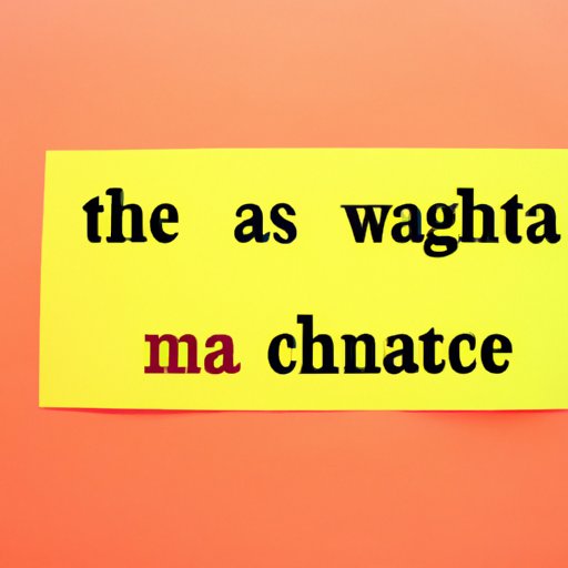 Mastering the Use of