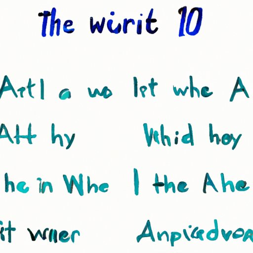 II. 10 Alternative Phrases to Use Instead of 