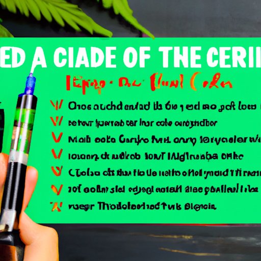 The Ultimate Guide to CBD Pens: How to Use Them Safely