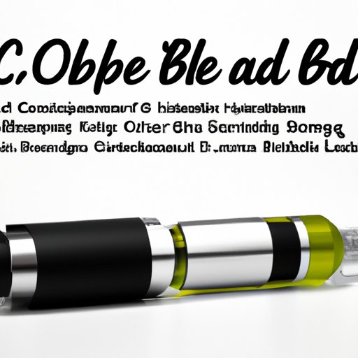 Current Legal Status of CBD Vape Pens