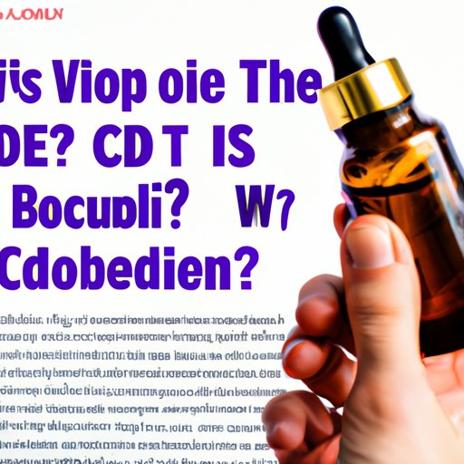 VI. Opinion Piece Discussing Whether or Not Doctors Should be Allowed to Prescribe CBD