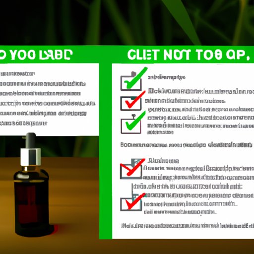 VII. How to Safely Use CBD Oil for Gastritis: Dosage Tips and Precautions