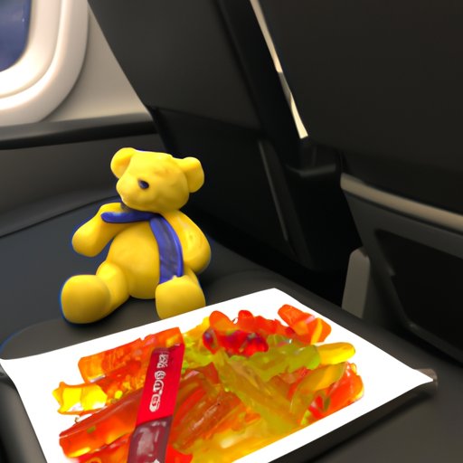 The legality of taking CBD gummy bears on a plane
