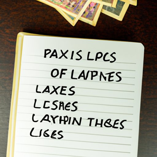 The Legal Perspective: The Laws and Regulations of Claiming Casino Losses on Your Taxes