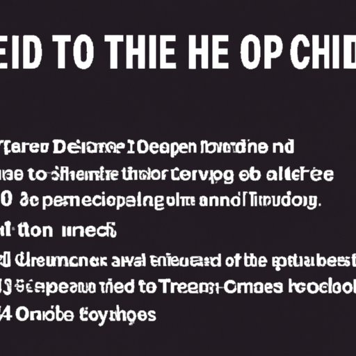 VI. How to Recognize and Treat THC or CBD Overdoses