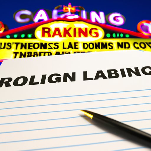 The Legalities of Recording in a Casino: What You Need to Know