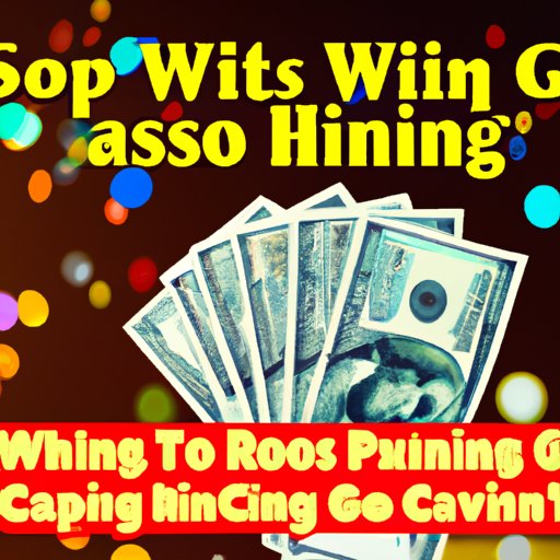 III. Maximizing Your Winnings: 10 Tips for Winning Big at Cash Casinos