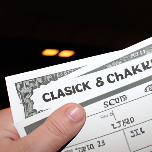 What to Know Before You Cash a Check at a Casino