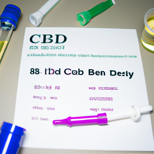 Potency of CBD products and drug testing