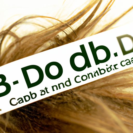 Legal Issues Surrounding CBD in Hair