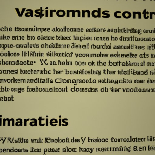 V. Summary of Terms and Conditions