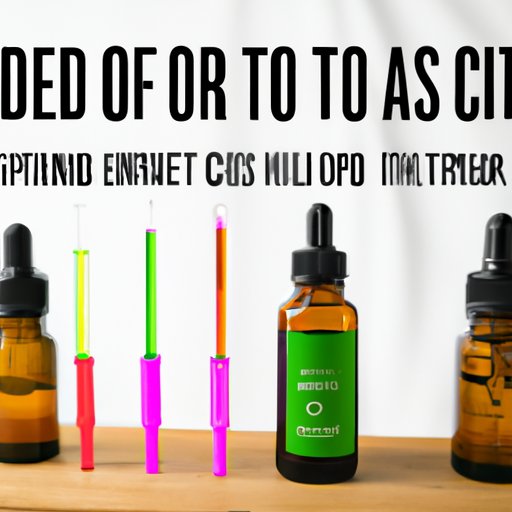 Experimenting with CBD Tincture Dosage: Tips to Find Your Sweet Spot