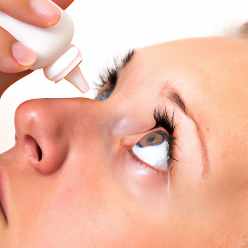 Using Eye Drops to Get Rid of a Stye