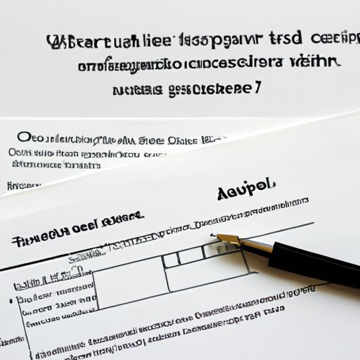 III. Step 2: Complete any necessary paperwork