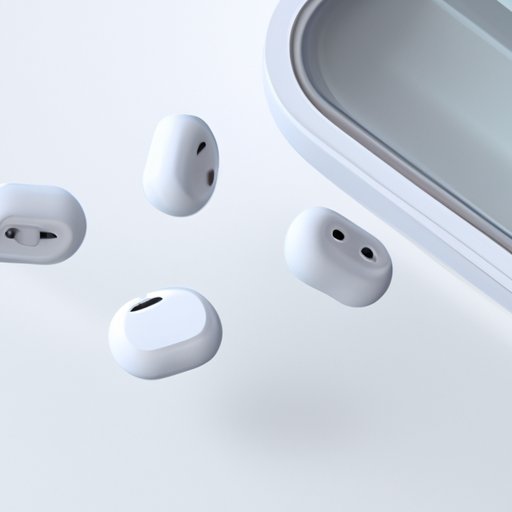 Searching for lost AirPods in a room or area