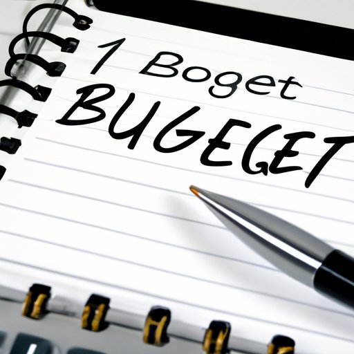 Tip 2: Make a Budget 