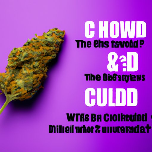 The Difference Between CBD Flower and Marijuana