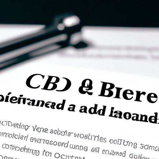 Exploring the Gray Area of CBD Legality Under Federal Laws