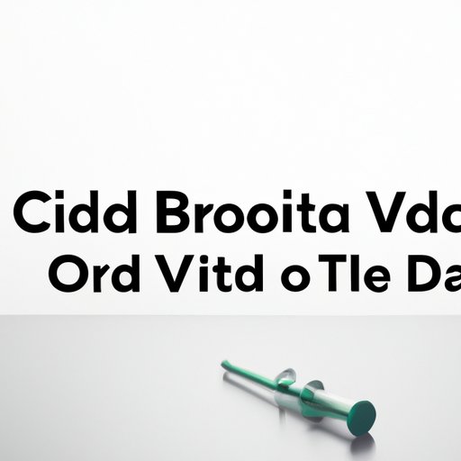 VI. CBD in the UK: A Comprehensive Look at Its Legality