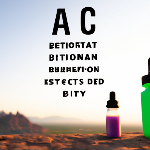 The ABCs of CBD in Utah: What Every Resident Needs to Know