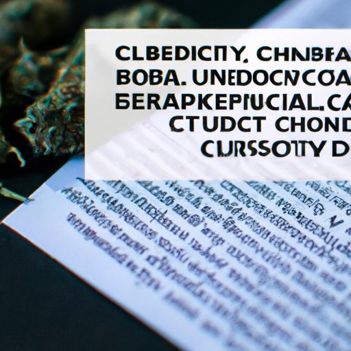 Explanation of the Legal Status of CBD and its Derivatives