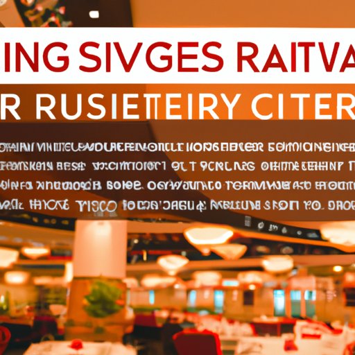 Rivers Casino Buffet: Your Ultimate Guide to Restaurant Safety Protocols and Service Status