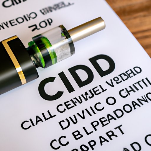 Navigating the Legality of CBD Vaping: What You Need to Know