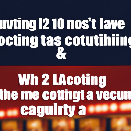 IV. The Pros and Cons of Going to a Casino at 18 versus 21