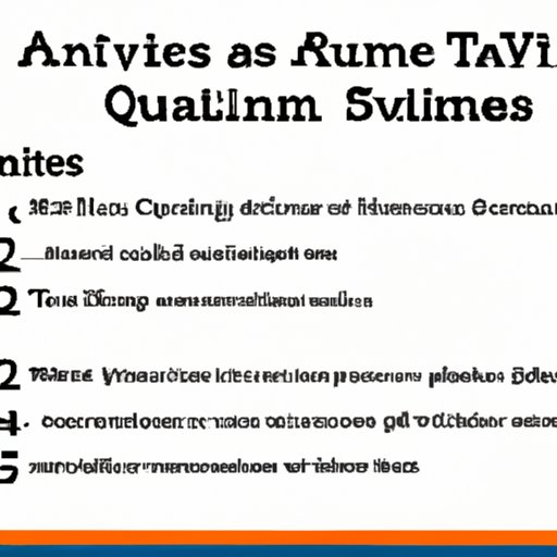 VII. 5 Ways to Optimize Your Resume for ATS