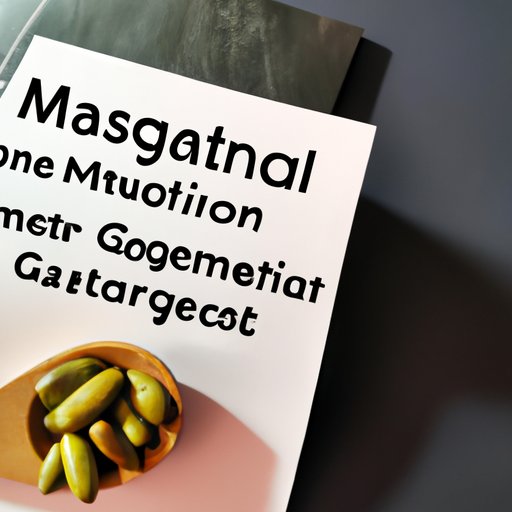 The Benefits of Magnesium Glycinate for PMS and Menstrual Symptoms