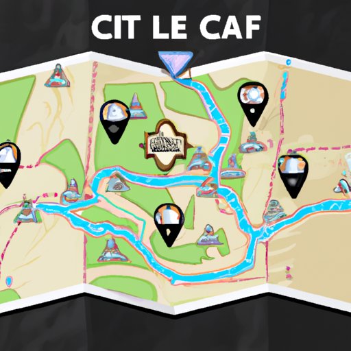 Follow This Map to Reach Cliff Castle Casino and Win Big!