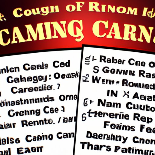 Crunching the Numbers: The Mathematical Odds of Popular Casino Games