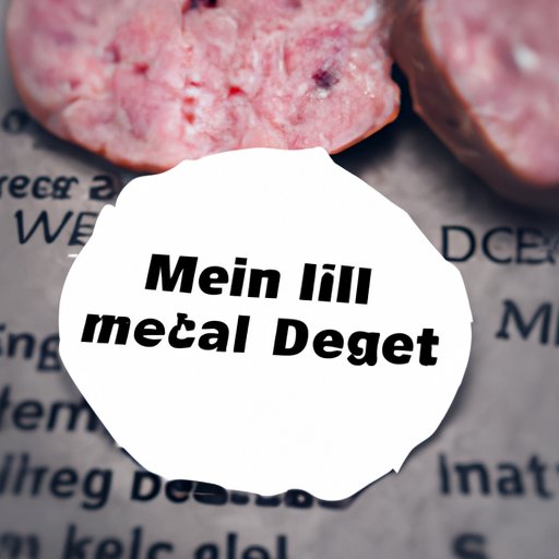 III. The Underlying Cause of Illnesses Related to Deli Meats