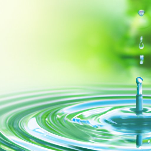 V. The Role of Water in the Environment and Ecosystems