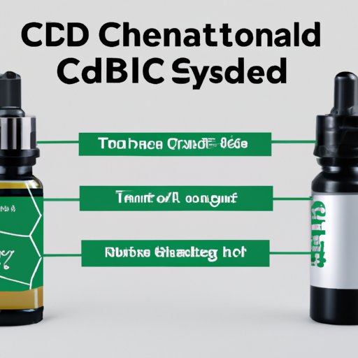 III. CBD Vape Oil and THC: The Differences Explained