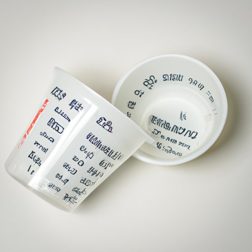 8 oz Equals How Many Cups: A Comprehensive Guide