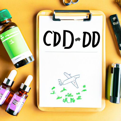 Can You Take CBD Oil on a Plane? Navigating the Do’s and Don’ts