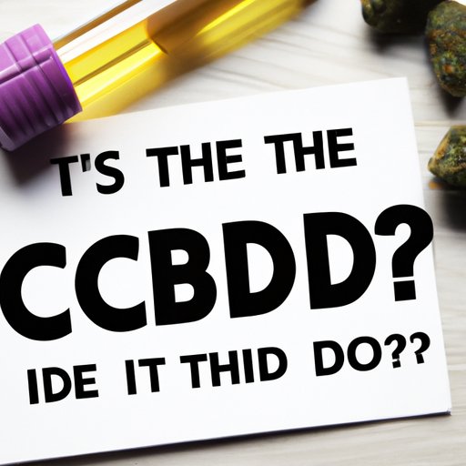 The Truth About CBD and Drug Tests: A Comprehensive Guide