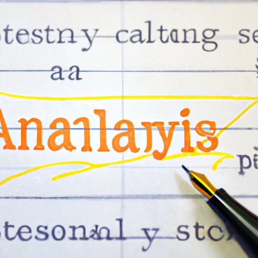 Understanding Analysis: A Comprehensive Guide