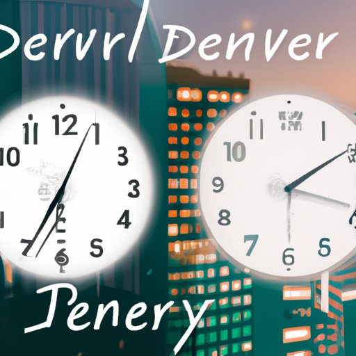 What Time is Denver? A Guide to Staying on Schedule