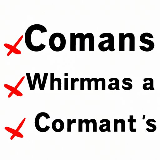 To Comma or Not to Comma before Which: Clearing the Confusion