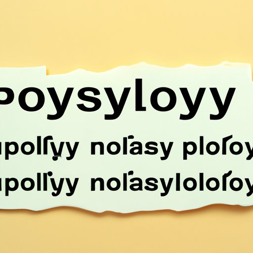 Exploring for Which Meaning: The Complexity of Polysemy
