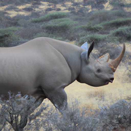 How Many Black Rhinos Are Left in the World: An In-Depth Look