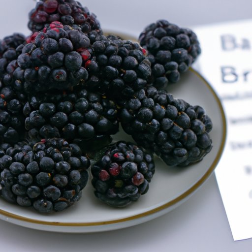 How Many Carbs in Blackberries: A Comprehensive Guide to Managing Your Carb Intake