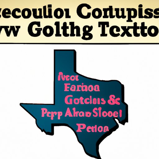 Exploring the Counties of Texas: From History to Future Trends