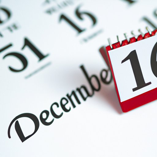 Counting Down: How Many Days Till December 16?