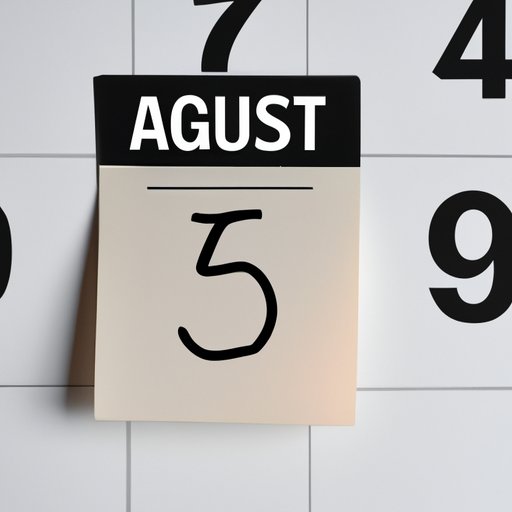 How Many Days Until August 5th: Countdown, Strategies, and Tips