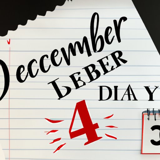 Countdown Until December 4: How to Prepare and Make the Most of Your Time